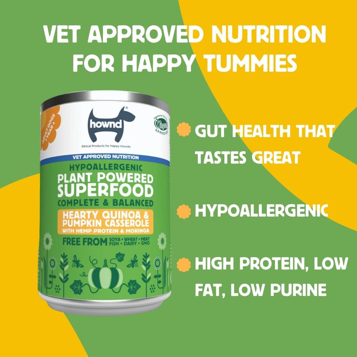 quinoa superfood_vet approved high protein, low fat