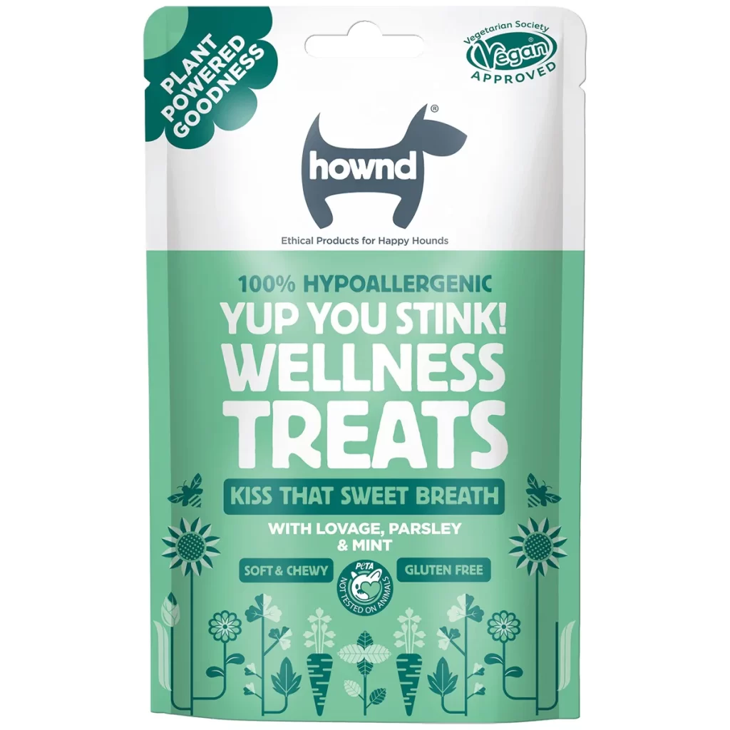 HOWND Yup You Stink! Plant Based Wellness Dog Treats for Dogs With Smelly Breath