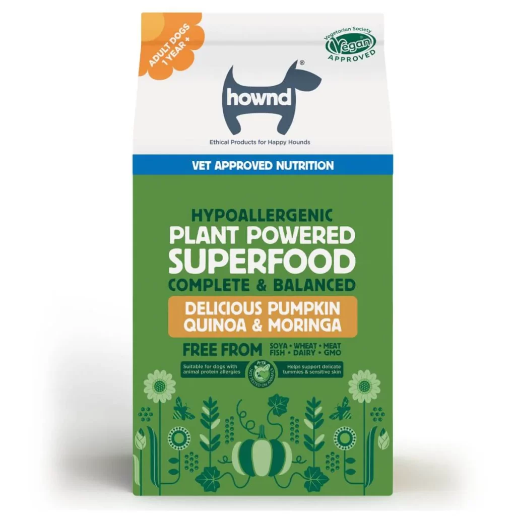 HOWND Plant Based Pumpkin Quinoa & Moringa Dry Dog food biscuits