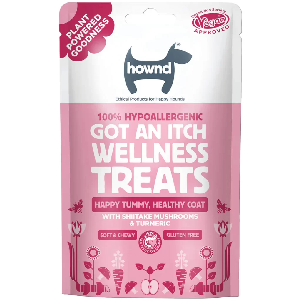 Wellness Plant Based Dry Dog Treats for Dogs with Itchy Skin